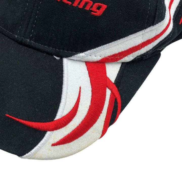 HONDA RACING Advertising Racing Cap (One Size Fits All) unclear red type Vintage Second Hand