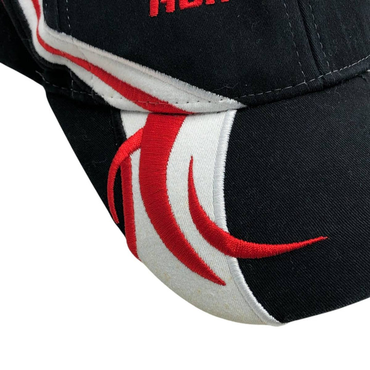 HONDA RACING Advertising Racing Cap (One Size Fits All) unclear red type Vintage Second Hand