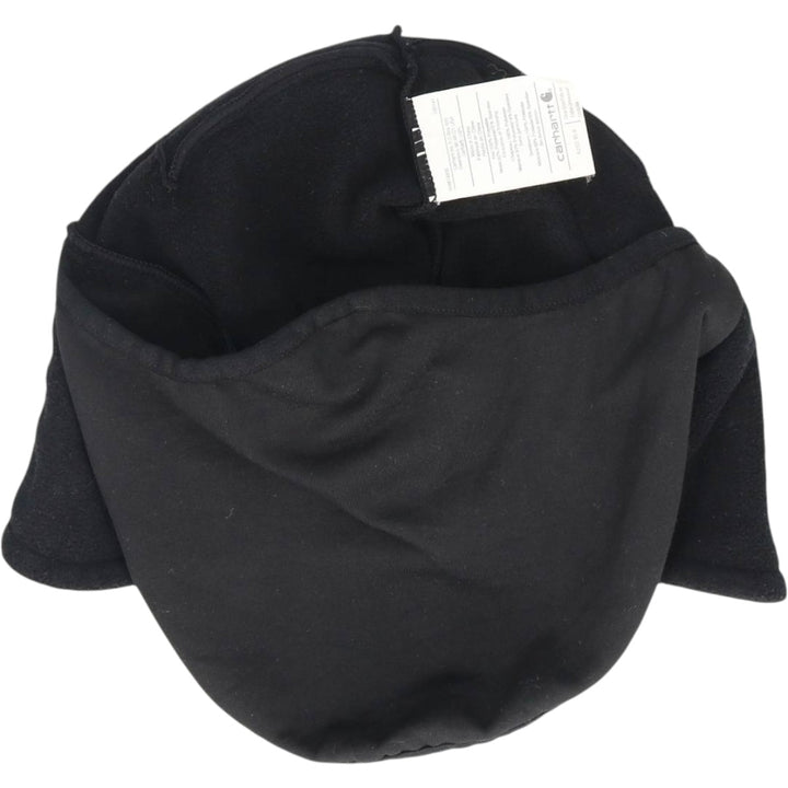 Carhartt Face Mask, Fleece Knit Hat, Beanie, One Size Fits Most polyester black type Vintage Second Hand
