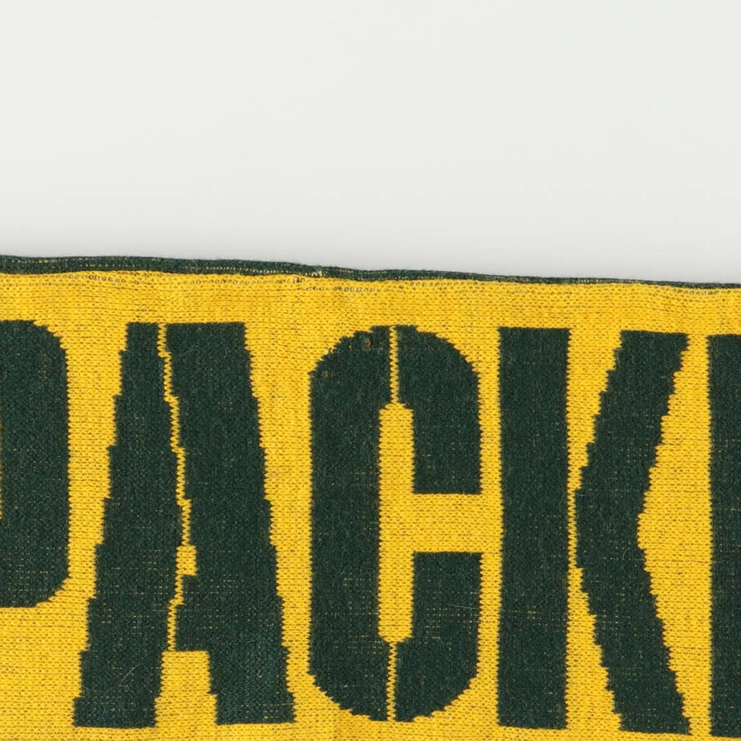 NFL GREEN BAY PACKERS Green Bay Packers Scarf unclear Green type dark green Vintage Second Hand