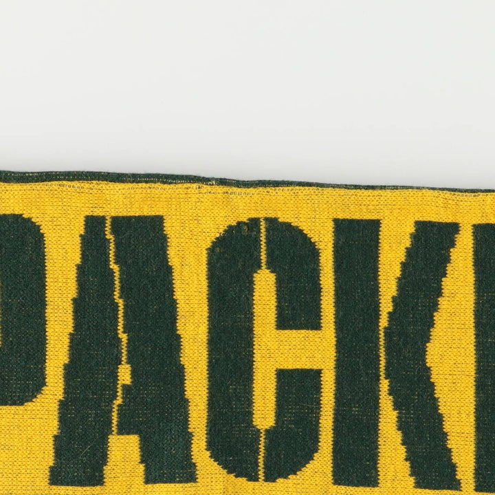 NFL GREEN BAY PACKERS Green Bay Packers Scarf unclear Green type dark green Vintage Second Hand