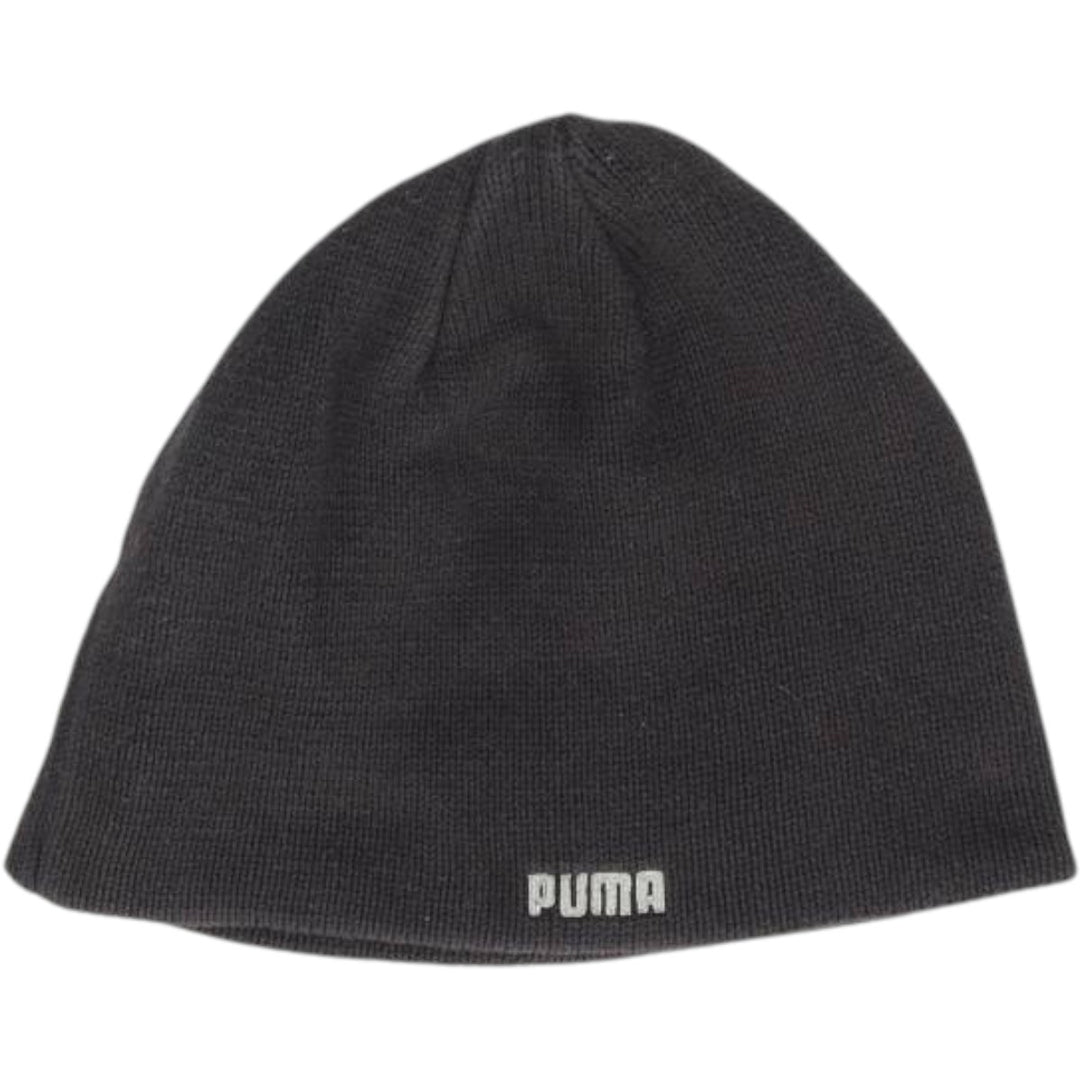 PUMA knit beanie, one size fits all unclear black type Vintage Second Hand