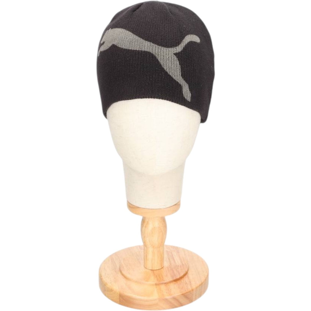 PUMA knit beanie, one size fits all unclear black type Vintage Second Hand