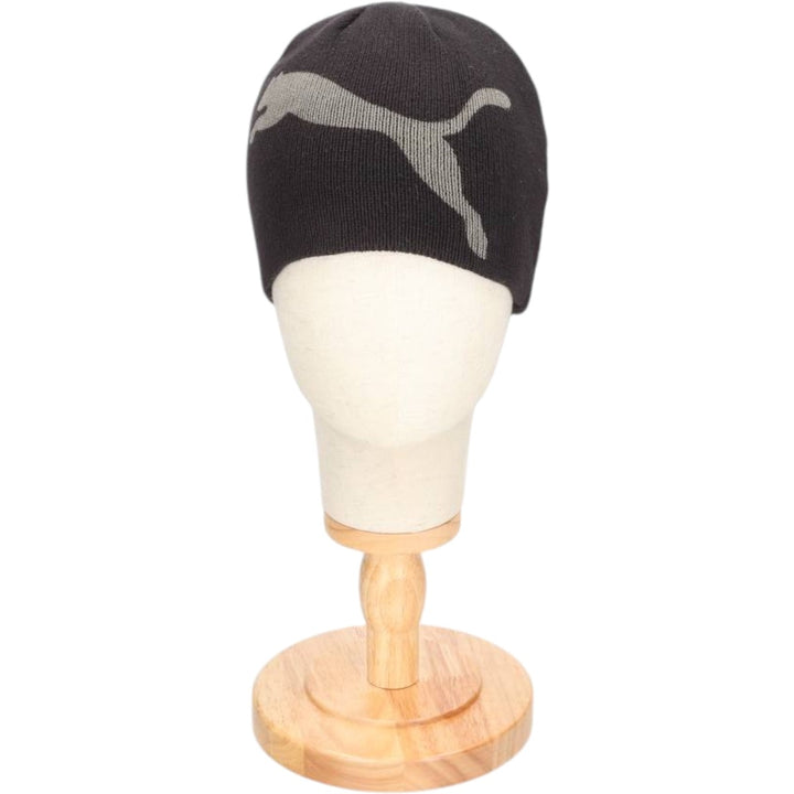 PUMA knit beanie, one size fits all unclear black type Vintage Second Hand