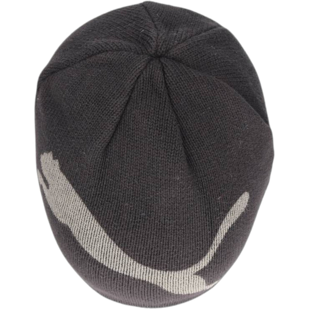 PUMA knit beanie, one size fits all unclear black type Vintage Second Hand