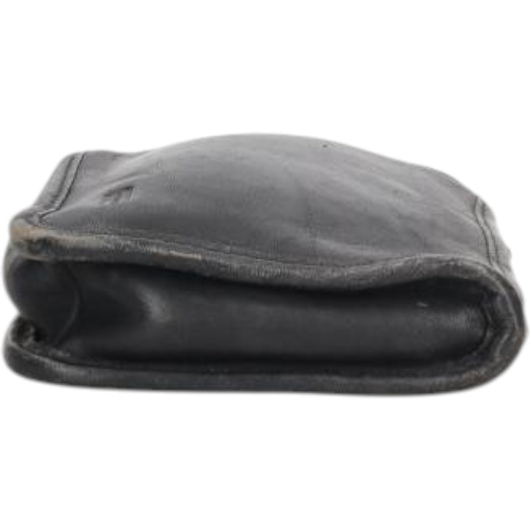 90'S Coach OLD COACH Vintage clutch bag genuine leather black type Vintage Second Hand