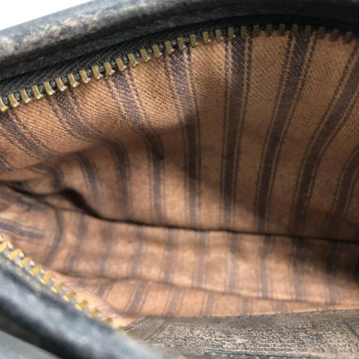 90'S Coach OLD COACH Vintage clutch bag genuine leather black type Vintage Second Hand