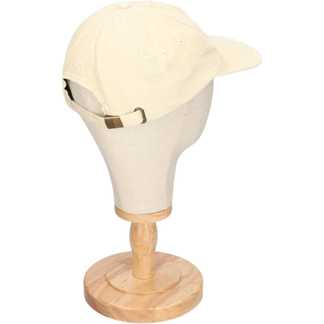 BRIST BLANKS Corduroy Cap (Free Size) cotton ivory Vintage Second Hand