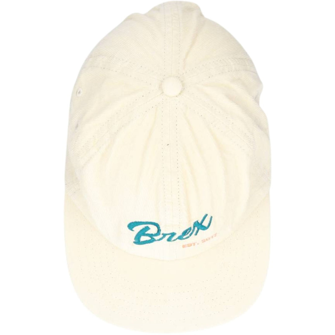 BRIST BLANKS Corduroy Cap (Free Size) cotton ivory Vintage Second Hand