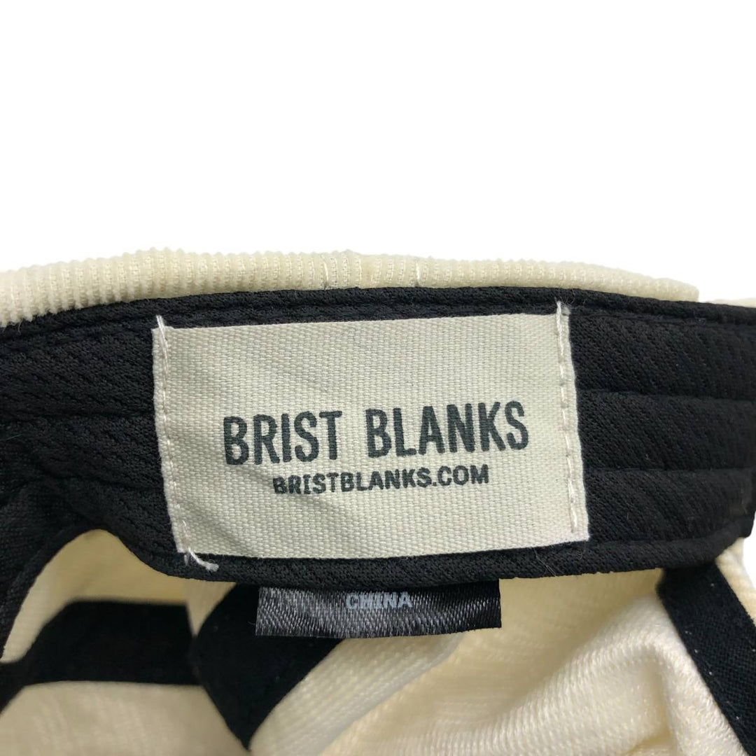 BRIST BLANKS Corduroy Cap (Free Size) cotton ivory Vintage Second Hand