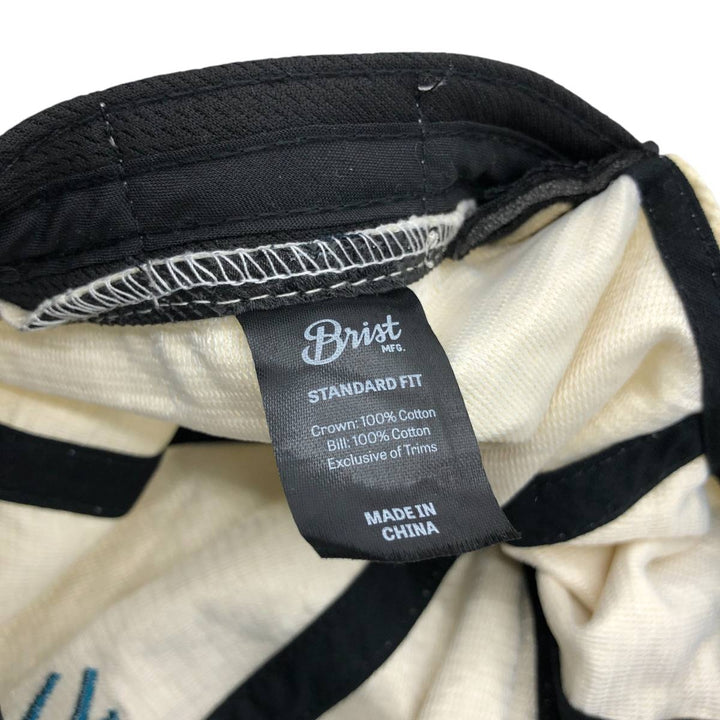 BRIST BLANKS Corduroy Cap (Free Size) cotton ivory Vintage Second Hand