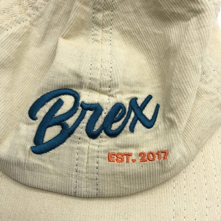 BRIST BLANKS Corduroy Cap (Free Size) cotton ivory Vintage Second Hand