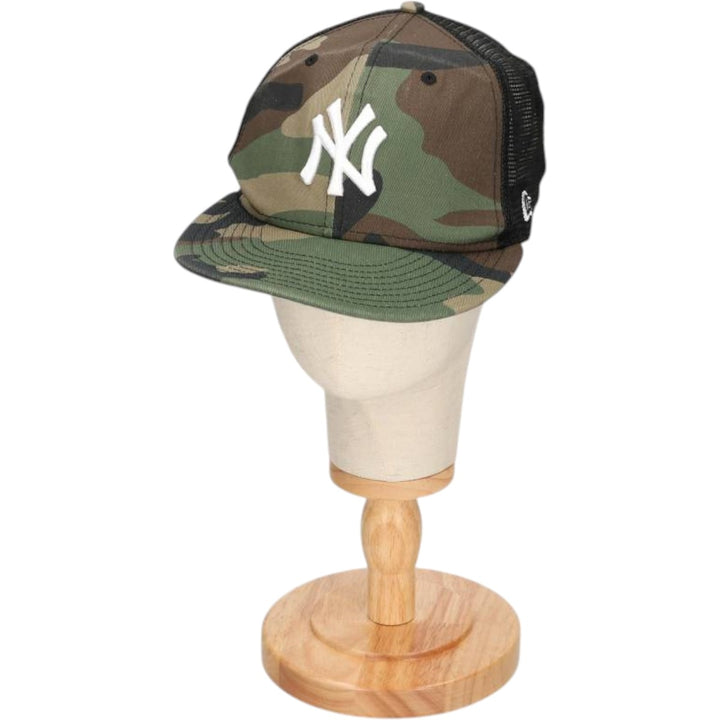 New Era MLB New York Yankees Camouflage Pattern Realtree Camo Mesh Cap, One Size Fits Most cotton Khaki type Vintage Second Hand