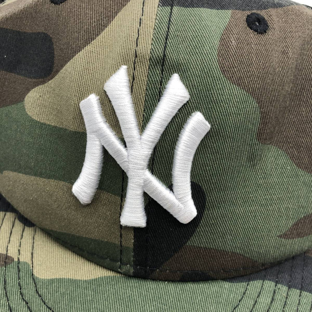 New Era MLB New York Yankees Camouflage Pattern Realtree Camo Mesh Cap, One Size Fits Most cotton Khaki type Vintage Second Hand