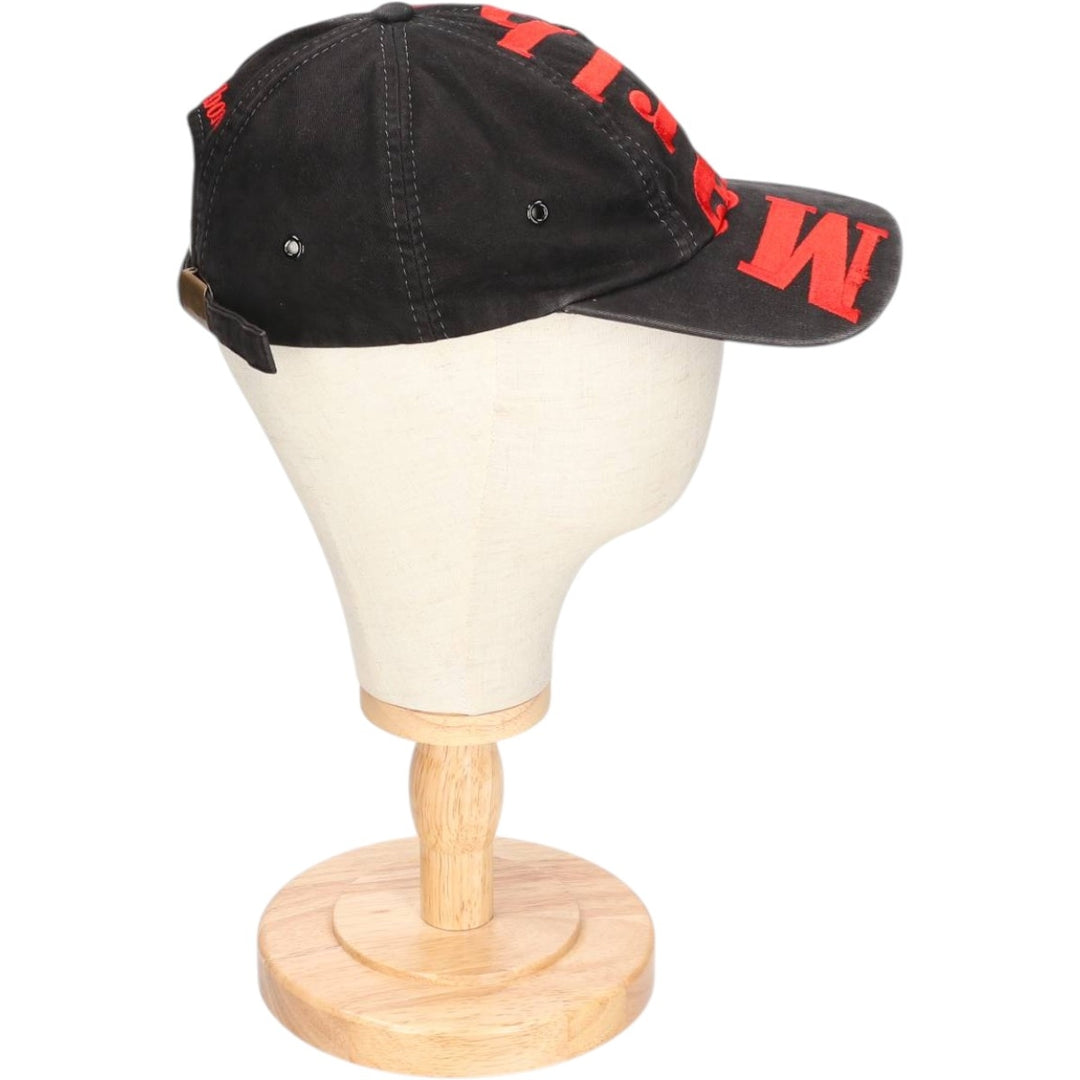 Vintage 1990'S Marlboro Advertising Baseball Cap, One Size Fits All unclear black type Vintage Second Hand