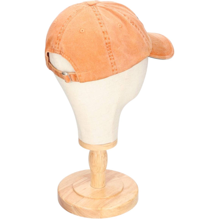 00'S Harley-Davidson Advertising Baseball Cap 6-Panel Cap One Size Fits Most cotton orange type Vintage Second Hand