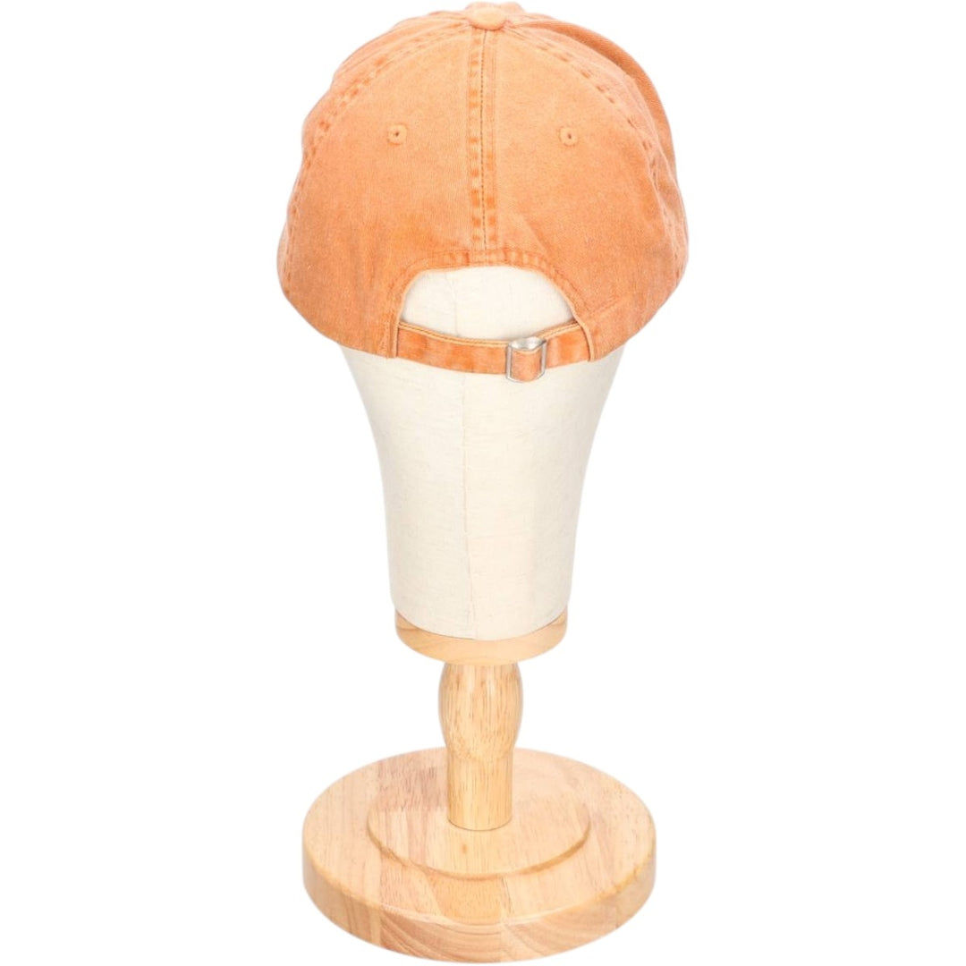 00'S Harley-Davidson Advertising Baseball Cap 6-Panel Cap One Size Fits Most cotton orange type Vintage Second Hand