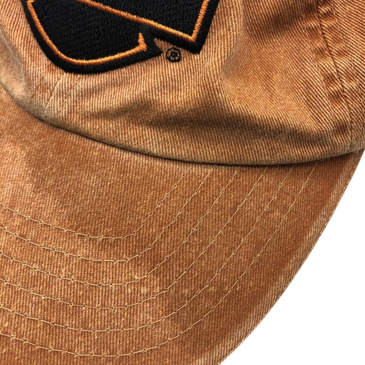 00'S Harley-Davidson Advertising Baseball Cap 6-Panel Cap One Size Fits Most cotton orange type Vintage Second Hand