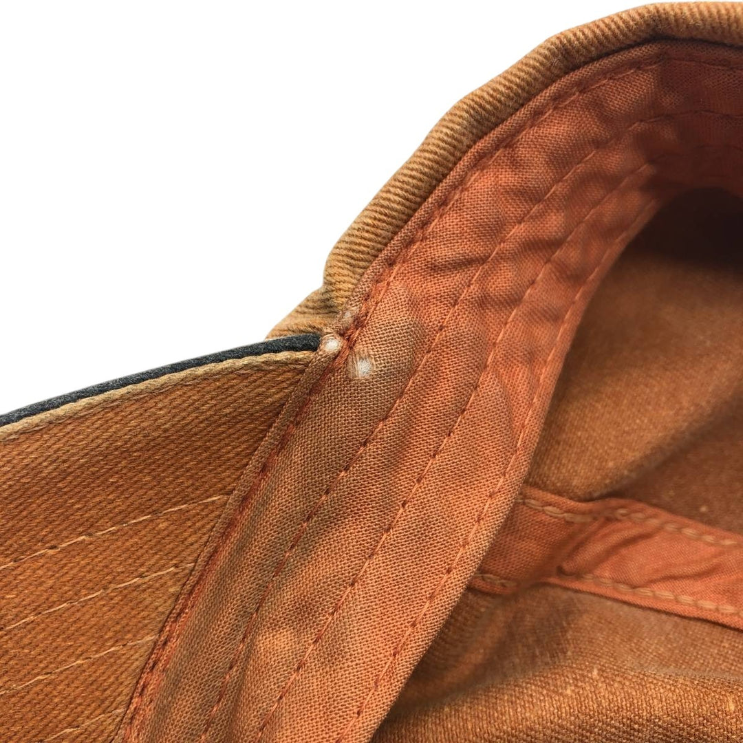 00'S Harley-Davidson Advertising Baseball Cap 6-Panel Cap One Size Fits Most cotton orange type Vintage Second Hand