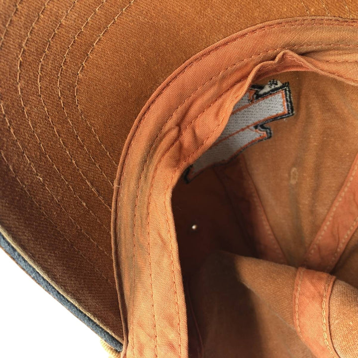 00'S Harley-Davidson Advertising Baseball Cap 6-Panel Cap One Size Fits Most cotton orange type Vintage Second Hand