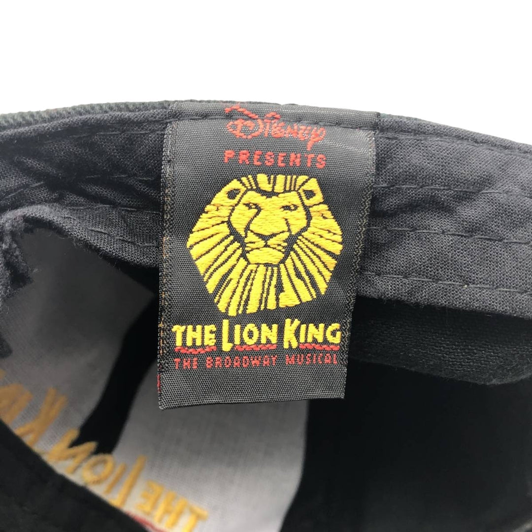 2000'S Disney DISNEY THE LION KING Lion King One Size Fits All unclear black type Vintage Second Hand