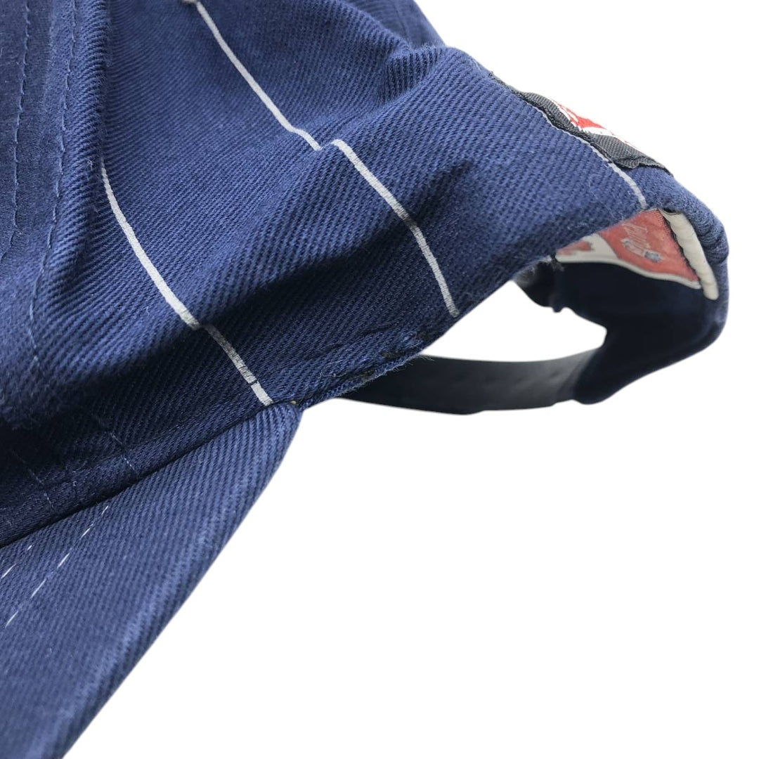 4REAL NFL DALLAS COWBOYS Dallas Cowboys Stripe Pattern Baseball Cap, One Size Fits Most cotton navy blue type Vintage Second Hand