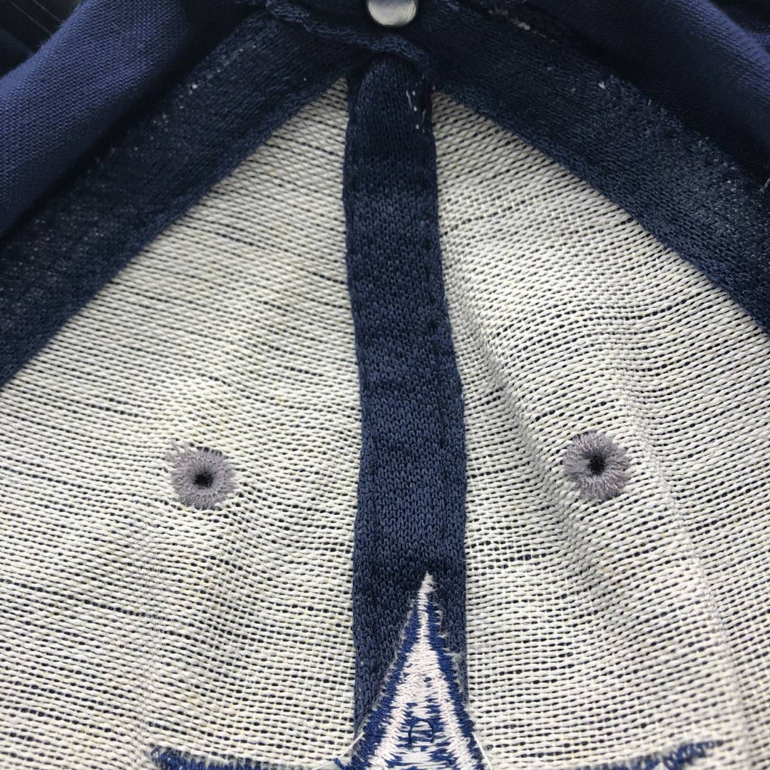 4REAL NFL DALLAS COWBOYS Dallas Cowboys Stripe Pattern Baseball Cap, One Size Fits Most cotton navy blue type Vintage Second Hand