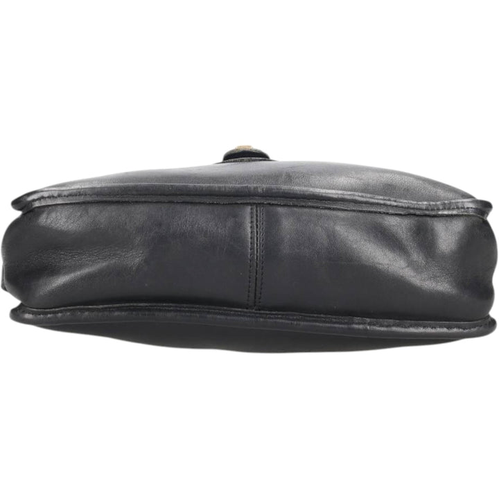 90'S Coach OLD COACH 2-WAY Shoulder Bag, Made in USA, Vintage genuine leather black type Vintage Second Hand