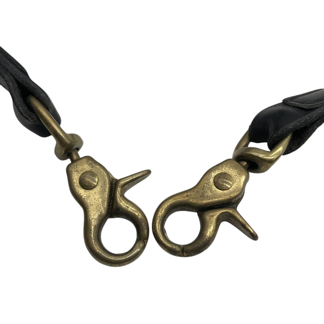 90'S Coach OLD COACH 2-WAY Shoulder Bag, Made in USA, Vintage genuine leather black type Vintage Second Hand