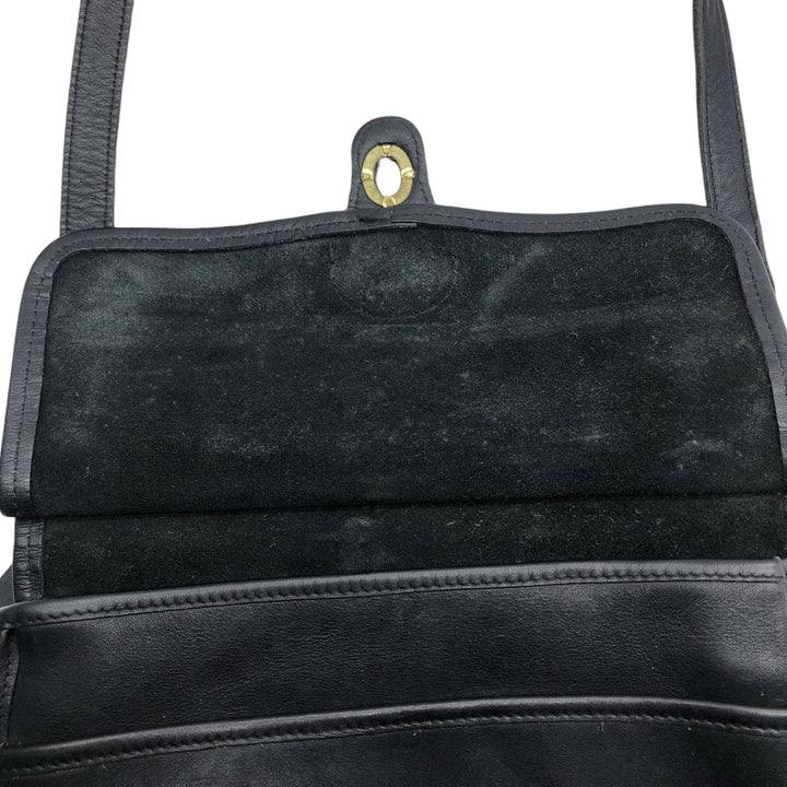 90'S Coach OLD COACH 2-WAY Shoulder Bag, Made in USA, Vintage genuine leather black type Vintage Second Hand