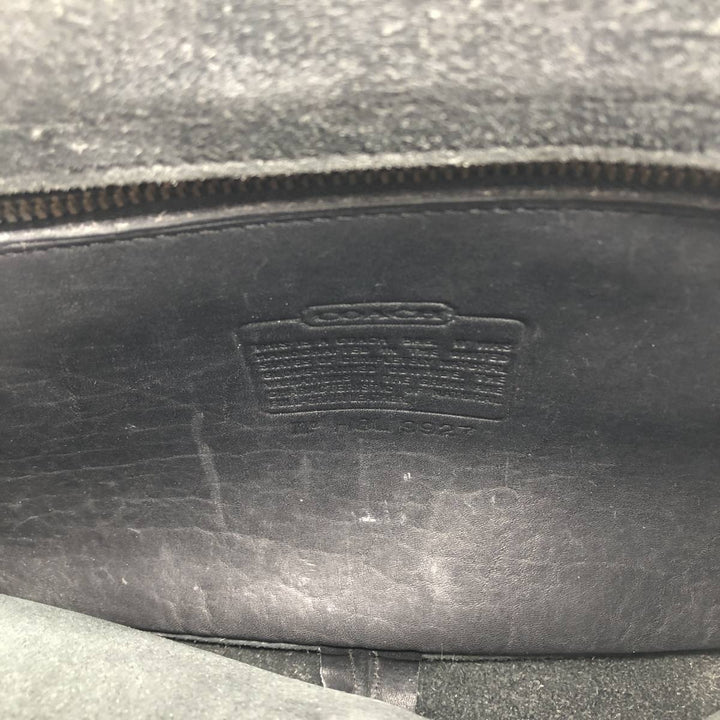 90'S Coach OLD COACH 2-WAY Shoulder Bag, Made in USA, Vintage genuine leather black type Vintage Second Hand