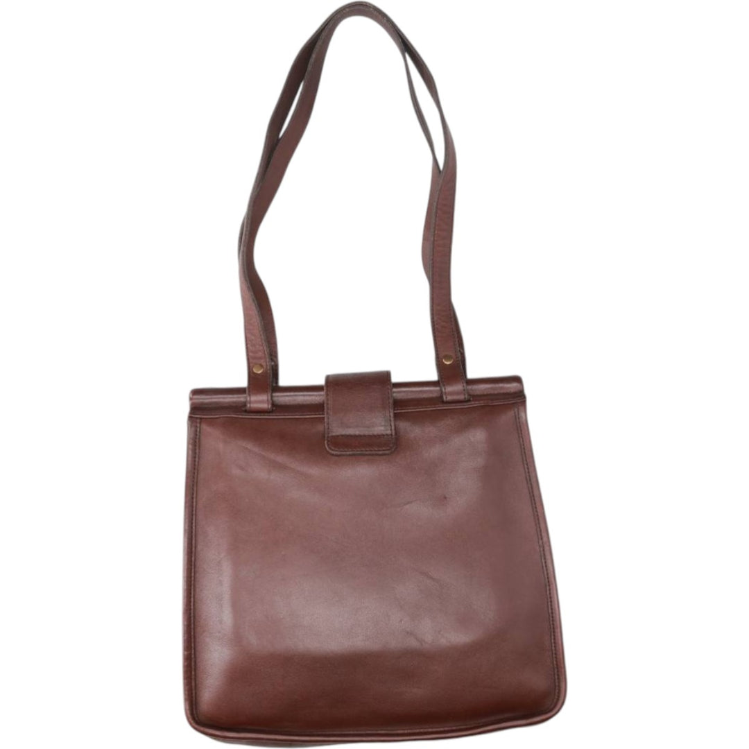 90'S Coach Old Coach Tote Bag Vintage genuine leather brown type Vintage Second Hand