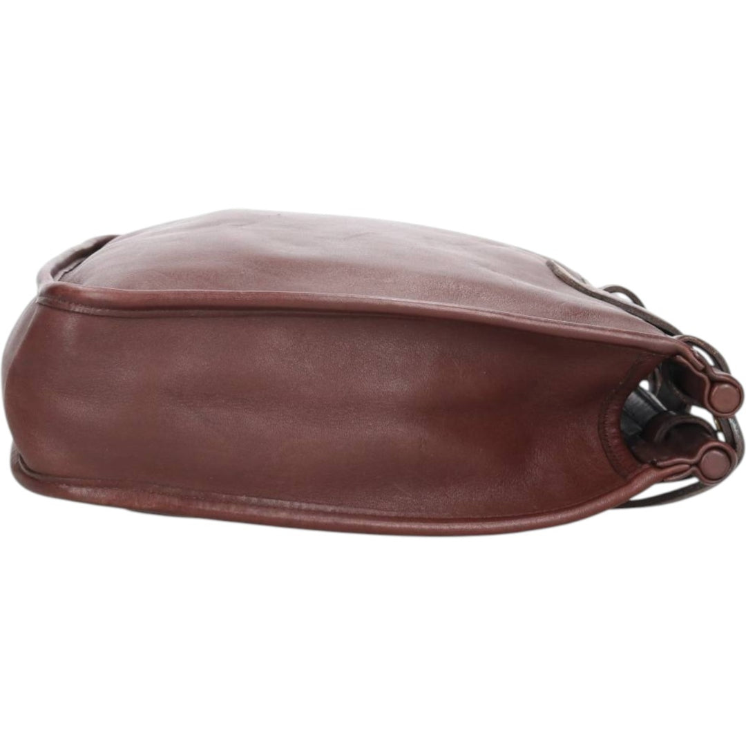 90'S Coach Old Coach Tote Bag Vintage genuine leather brown type Vintage Second Hand