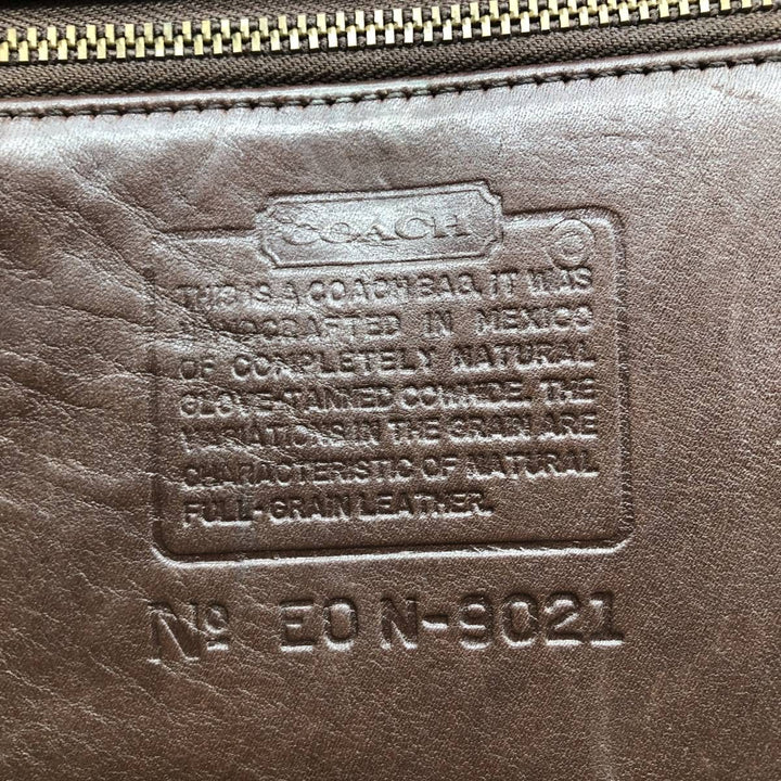 90'S Coach Old Coach Tote Bag Vintage genuine leather brown type Vintage Second Hand