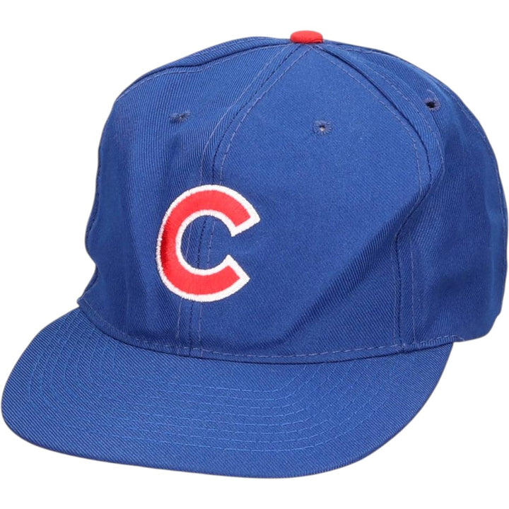 AMERICAN NEEDLE MLB CHICAGO CUBS Baseball Cap, One Size Fits Most polyester blue type Vintage Second Hand