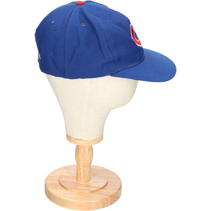 AMERICAN NEEDLE MLB CHICAGO CUBS Baseball Cap, One Size Fits Most polyester blue type Vintage Second Hand