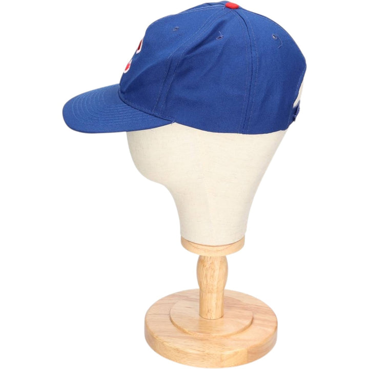 AMERICAN NEEDLE MLB CHICAGO CUBS Baseball Cap, One Size Fits Most polyester blue type Vintage Second Hand
