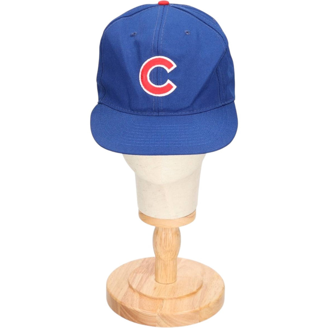 AMERICAN NEEDLE MLB CHICAGO CUBS Baseball Cap, One Size Fits Most polyester blue type Vintage Second Hand