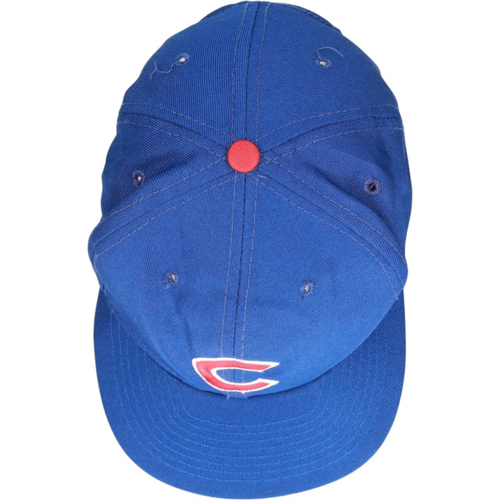 AMERICAN NEEDLE MLB CHICAGO CUBS Baseball Cap, One Size Fits Most polyester blue type Vintage Second Hand