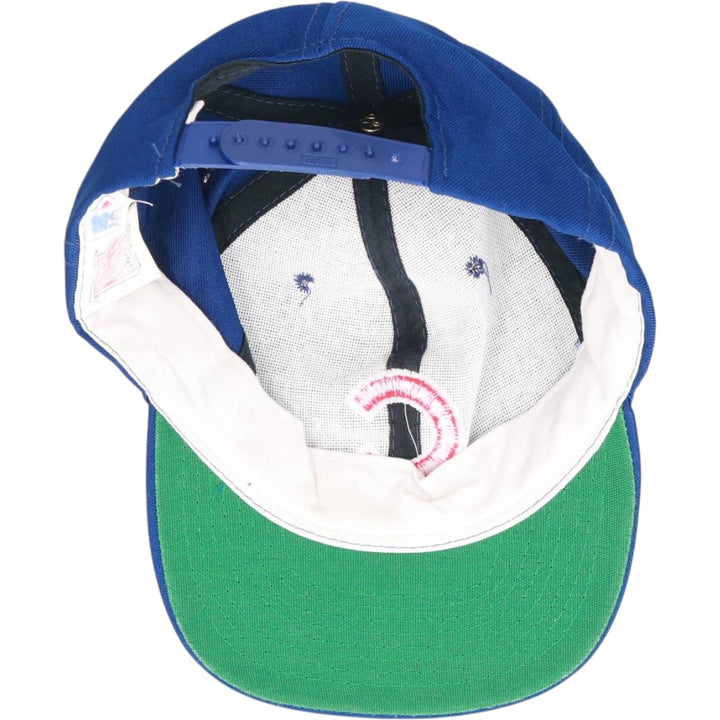 AMERICAN NEEDLE MLB CHICAGO CUBS Baseball Cap, One Size Fits Most polyester blue type Vintage Second Hand