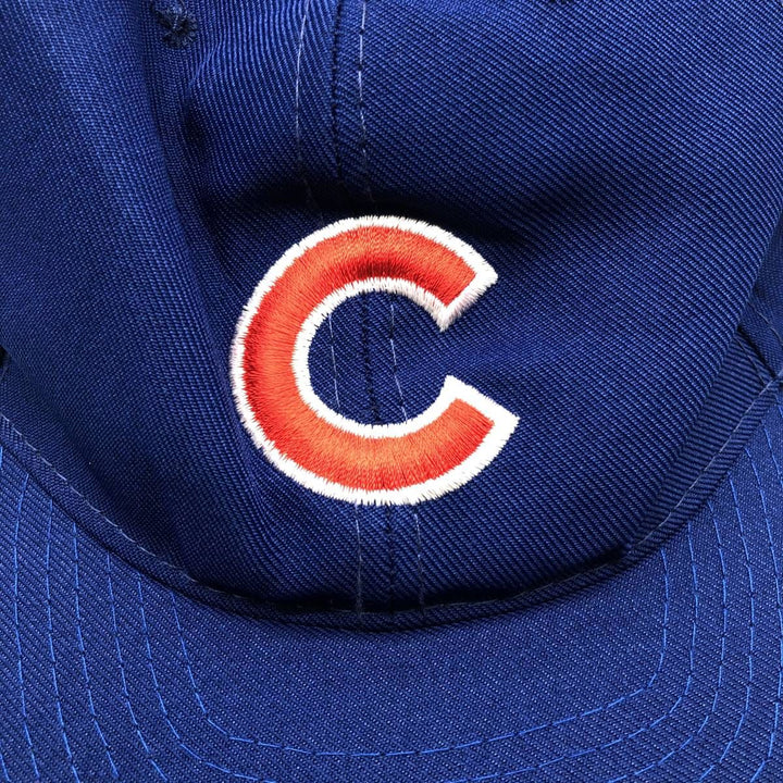 AMERICAN NEEDLE MLB CHICAGO CUBS Baseball Cap, One Size Fits Most polyester blue type Vintage Second Hand