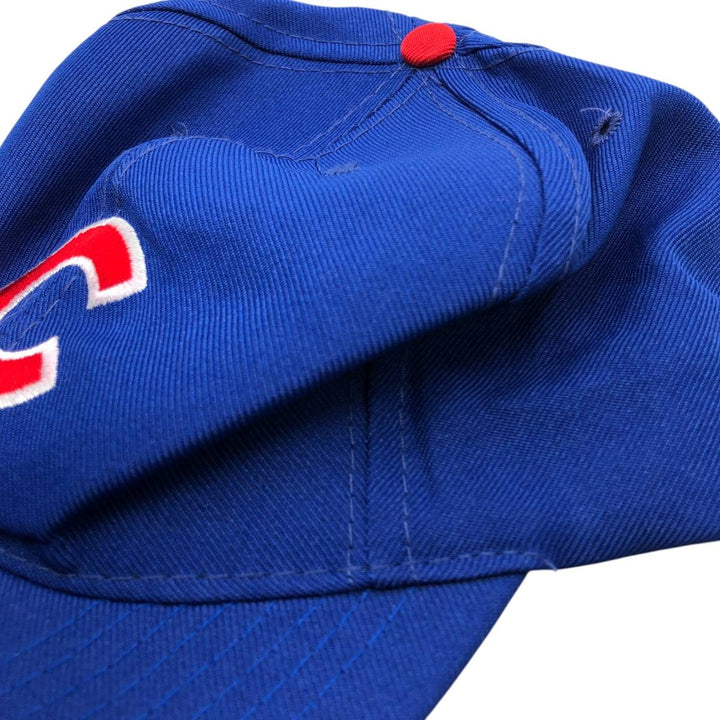 AMERICAN NEEDLE MLB CHICAGO CUBS Baseball Cap, One Size Fits Most polyester blue type Vintage Second Hand