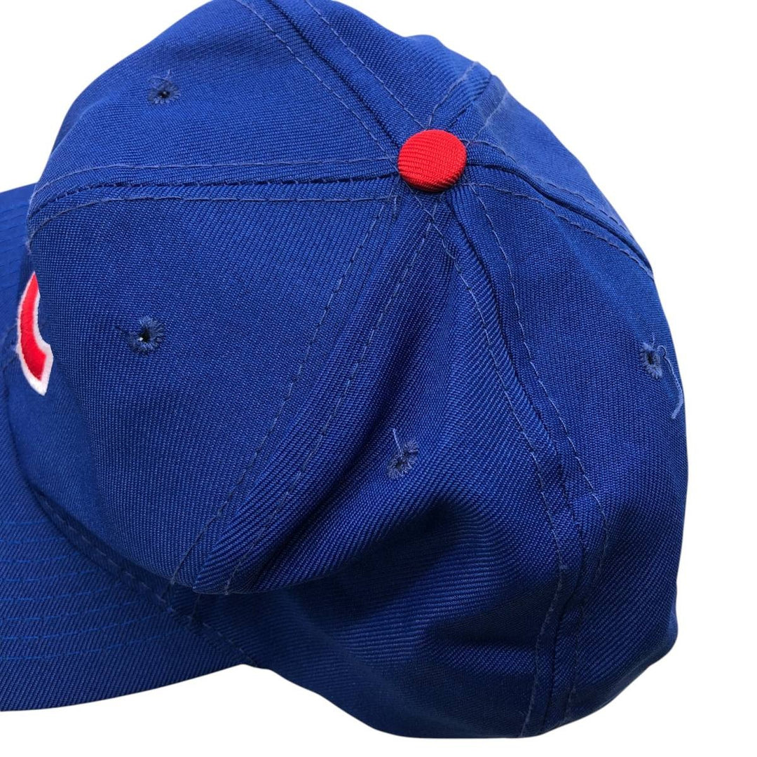 AMERICAN NEEDLE MLB CHICAGO CUBS Baseball Cap, One Size Fits Most polyester blue type Vintage Second Hand