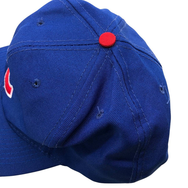 AMERICAN NEEDLE MLB CHICAGO CUBS Baseball Cap, One Size Fits Most polyester blue type Vintage Second Hand