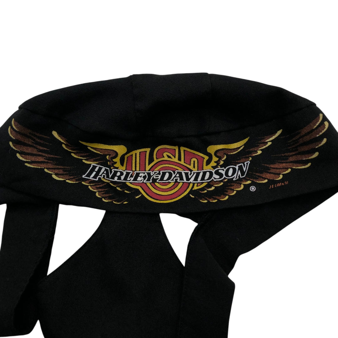 Harley-Davidson Durag Headband, Made in USA, One Size Fits Most unclear black type Vintage Second Hand