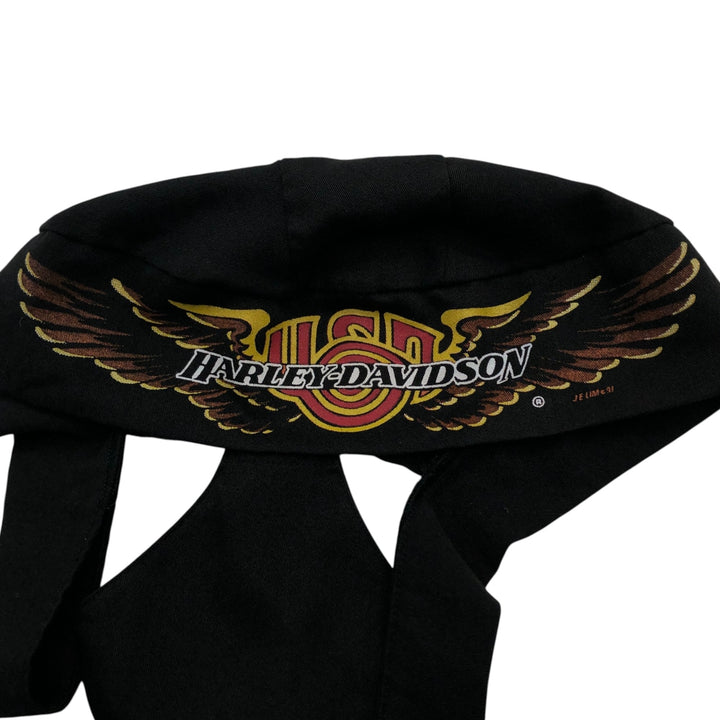 Harley-Davidson Durag Headband, Made in USA, One Size Fits Most unclear black type Vintage Second Hand