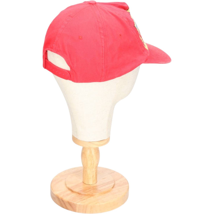 Baseball cap, free size cotton red type Vintage Second Hand
