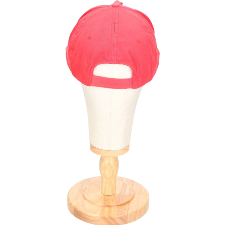 Baseball cap, free size cotton red type Vintage Second Hand