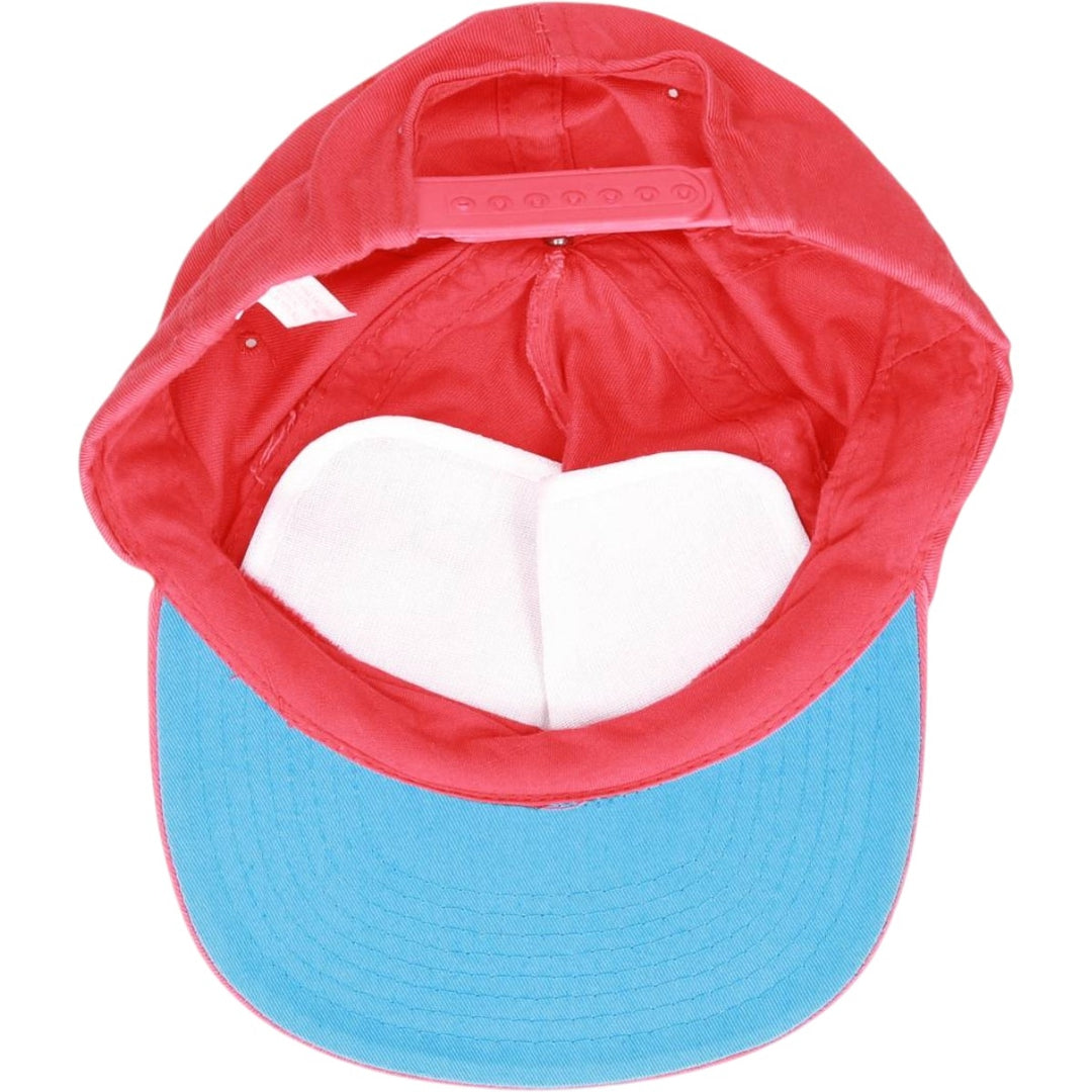 Baseball cap, free size cotton red type Vintage Second Hand