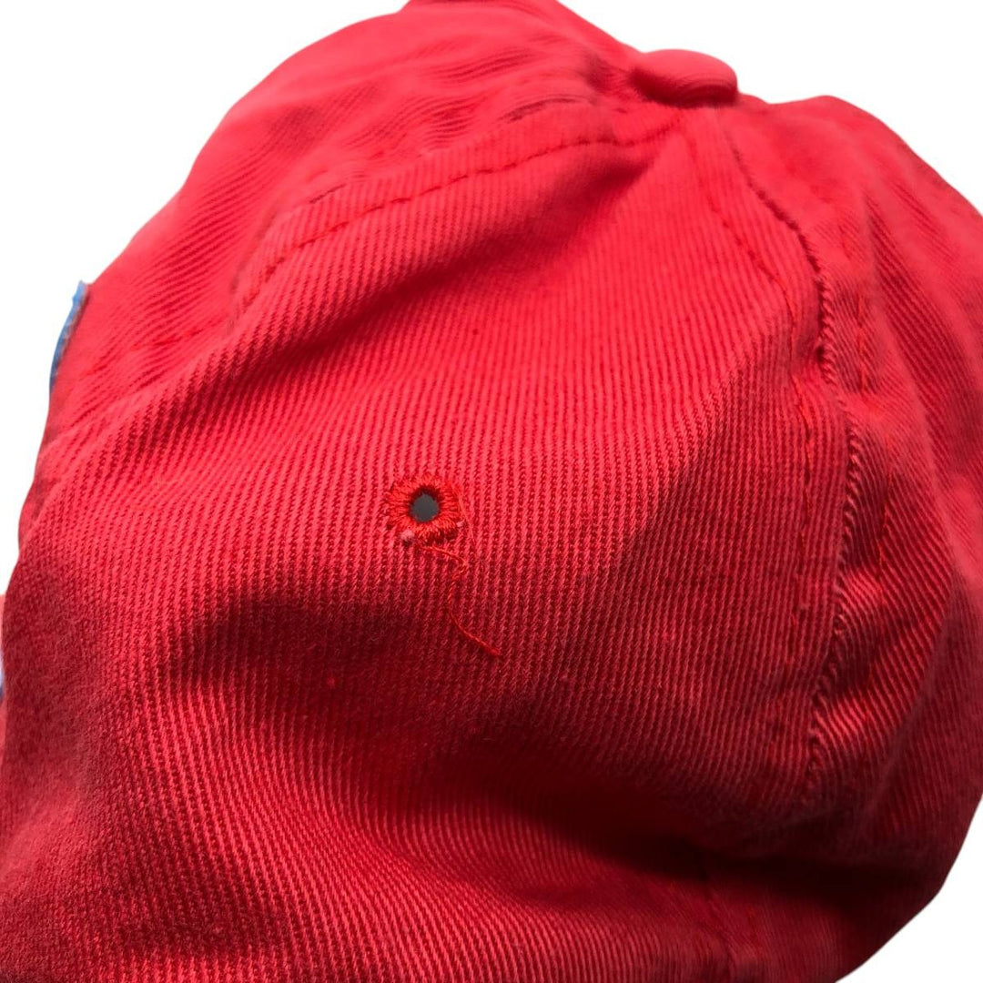 Baseball cap, free size cotton red type Vintage Second Hand